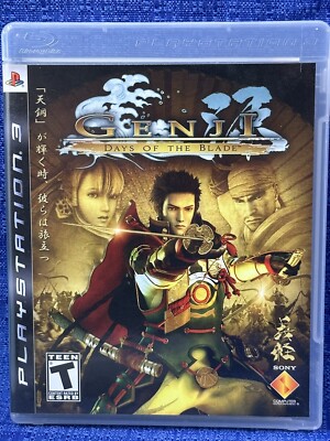 Genji: Days of the Blade (Sony PlayStation 3, 2006) PS3 Complete w