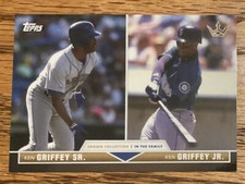 2022 Topps X Bobby Witt Crown Collection Ken Sr and Ken Jr Griffey, #36