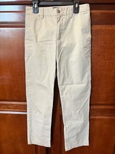 Boy  s Polo Ralph Lauren Slim Tan Beige Khaki Dress School Pants 14