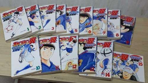 Comics Complete Set Captain Tsubasa Road To 02 Vol 1 15 Ebay