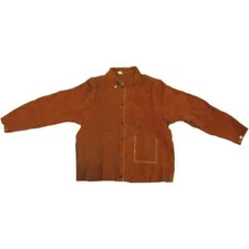 NEW Magid LARGE Weld Pro Flame Resistant 30" Heavy Leather Welding Jacket (HR)