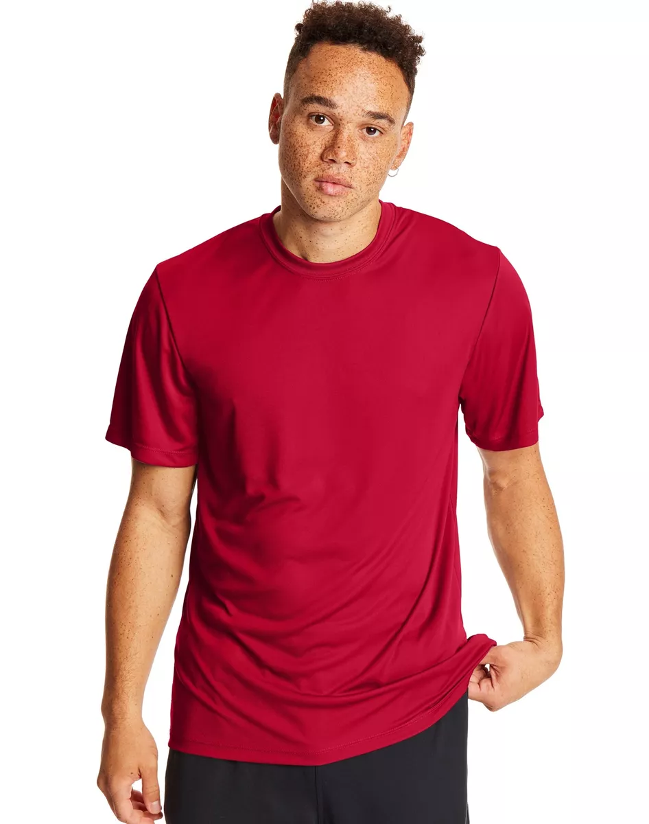 Hanes moisture wicking t cheap shirts