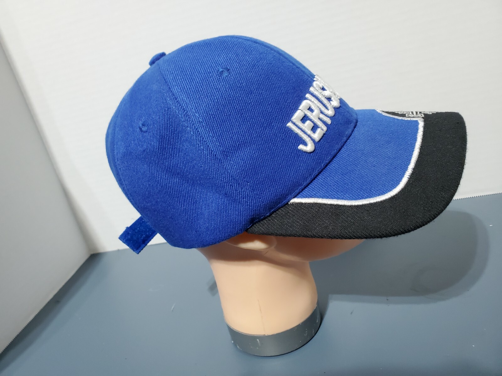 Jerusalem Strapback Baseball Hat Cap Embroidered … - image 6