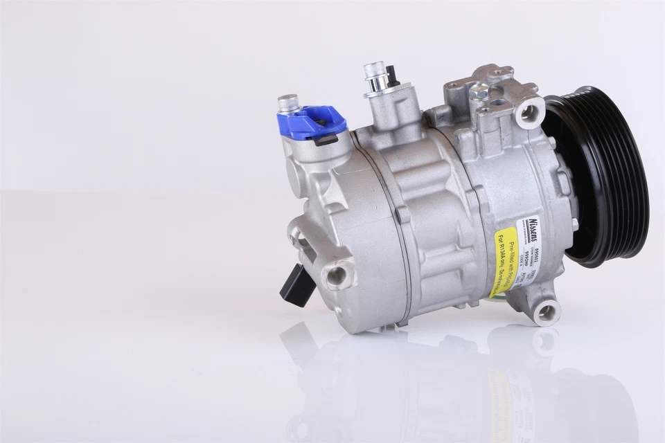 Compresor de aire acondicionado compatible con Audi A4 Quattro 4M0820803 8T0260805E Foto 2 de 4