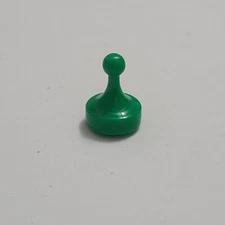 Clue 2002 Game Mr. Green Token Replacement Game Part Piece Plastic