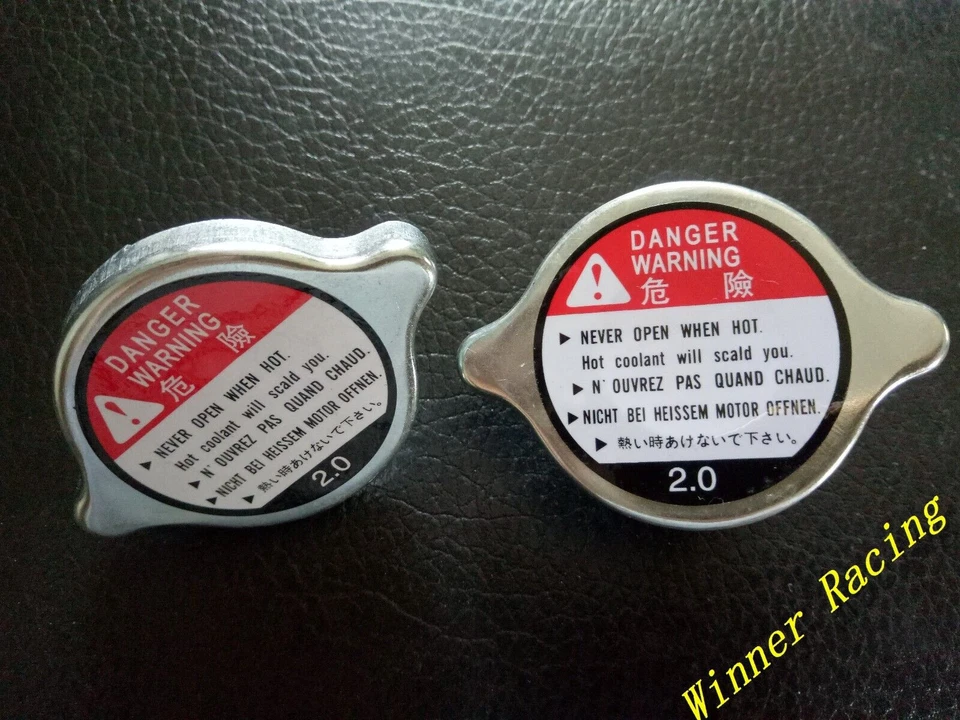 2 PCS 2.0 BAR 29 LBS/PSI RADIATOR CAP Fit EUROPE BIKES HUSQVARNA/GAS GAS/APRIL - Image 3 of 4