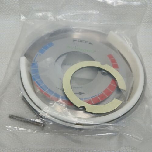 Symmons BP2-Trim Escutcheon Trim Plate Kit Temptrol Chrome - Imagen 3 de 3