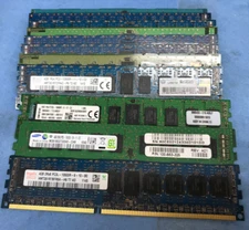 Lot 12 DDR3 4GB RAM 240pin DIMM NON-ECC Kingston Samsung SK-Hynix Micron