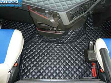 TRUCK ECO LEATHER FLOOR SET-COMPATIBLE WITH VOLVO FH 4   2013+TWIN AIR SEATS