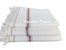 AFGHAN PATOO HANDMADE WARM WOOL SOLID PASHTUN SHAWL WRAP MEN BEST QUALITY
