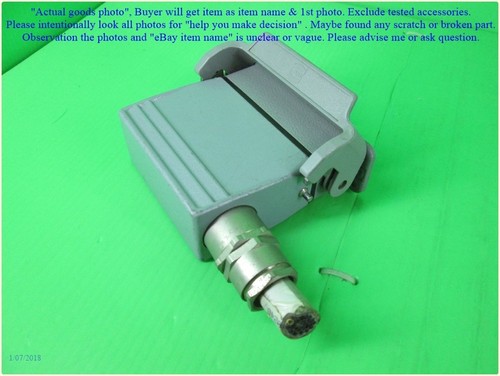HARTING H-A16T, presa e presa di controllo alimentazione come da foto, sn:setC, lφo DHLtoUS. - Foto 6 di 12