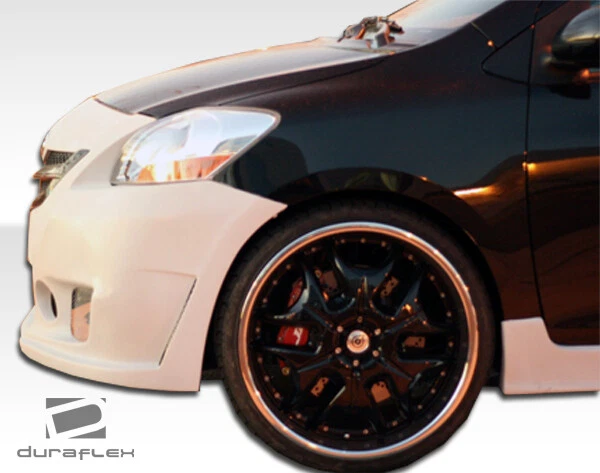 07-11 Toyota Yaris 4 puertas B-2 Duraflex kit de carrocería delantera parachoques!!! 103392 Foto 3 de 4