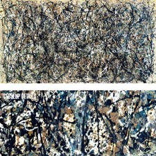 56W"x30H" NUMBER 31, 1950 by JACKSON POLLOCK - EXPRESSIONISM - CHOICES of CANVAS
