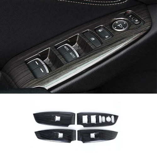 Honda Accord Carbon Fiber Trim Carbon Fiber Cover For Honda Accord 2013-2017 - Center Console Trim AC Switch Panel - Foto 13