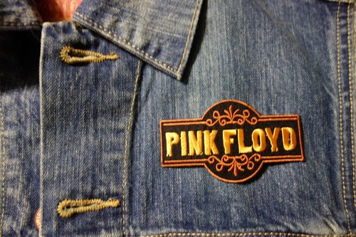pink floyd fancy logo EMBROIDERED PATCH IRON OR SEW - Picture 2 of 3