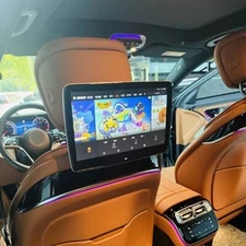 Rear Seat Entertainment System Solution For Mercedes S580 W223 Headrest Monitor