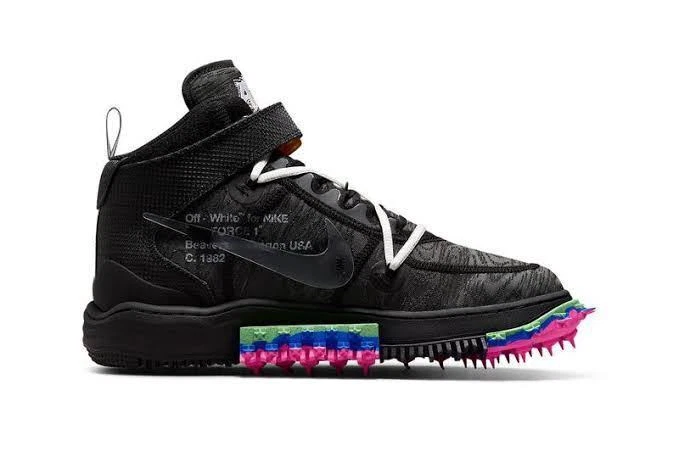 28.5cm NIKE OFF WHITE AIR FORCE 1 MID Nike Off White Air Force 1