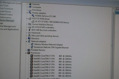 Dell Studio XPS 8000 Intel Core i7 2.80GHz 8GB 1TB Wi-Fi GTS 240 w