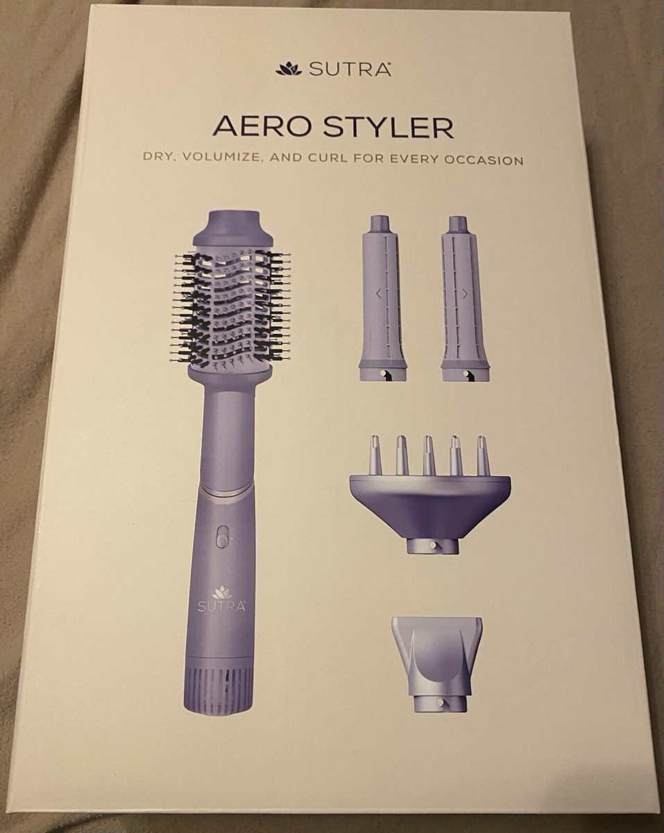 SUTRA AERO Styler, Brush Dryer- 5 Attachments. New in Box  display picture 3