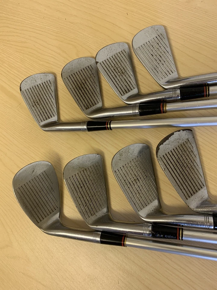 Vintage Spalding Executive Iron Set 3-9 + SW / Alluminium Shafts / Right Handed - Image 4 of 4