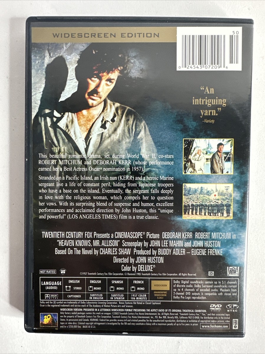 Heaven Knows, Mr. Allison [1957] WWII Robert Mitchum OOP RARE MINT