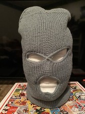 2 Masks , 3- Hole Ski/Sports Mask Gray Black BRAND NEW 