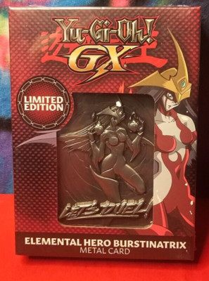 Yu-Gi-Oh! GX Limited Edition Elemental Hero Burstinatrix Metal Card (5,000 Made)