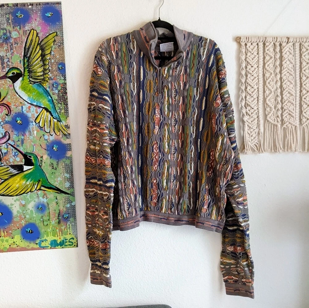 Coogi top sweater 4xl