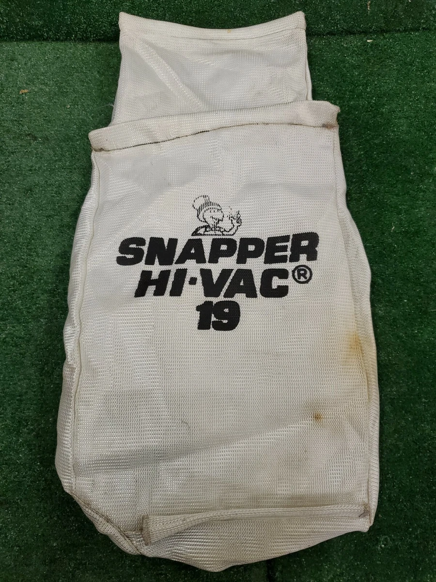 7018413 BAG WHITE SNAPPER HI VAC PLASTIC SLIDE CLOSE door 1 8413