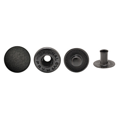 Small 4GB 15mm S Spring Press Studs PRYM Plastic Cap DIY Clothes Jackets Anorak
