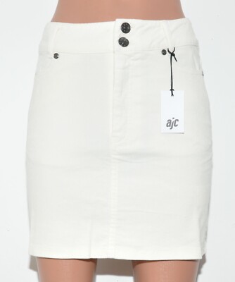 Damen Minirock AJC Cordrock Beige ,Creme ,Offwhite ,A-Linien-Rock Gr. 32 bis 46