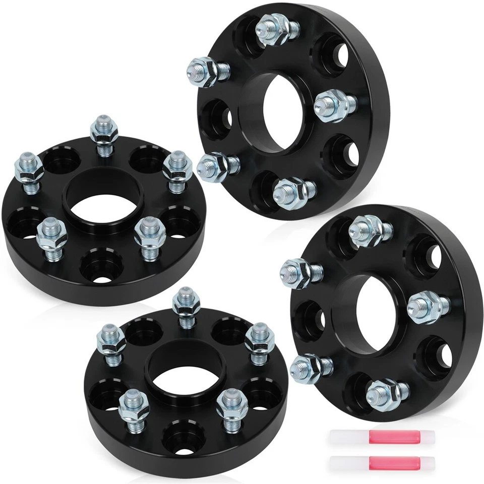4Pcs 1" 5x4.5 Hub Centric Wheel Spacers For Toyota Avalon Camry C-HR Highlander - Image 3 of 4