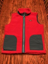 Patagonia Retro-X Fleece Vest Youth Sz XXL 16-18 Colorblock Full Zip 65619 EXC