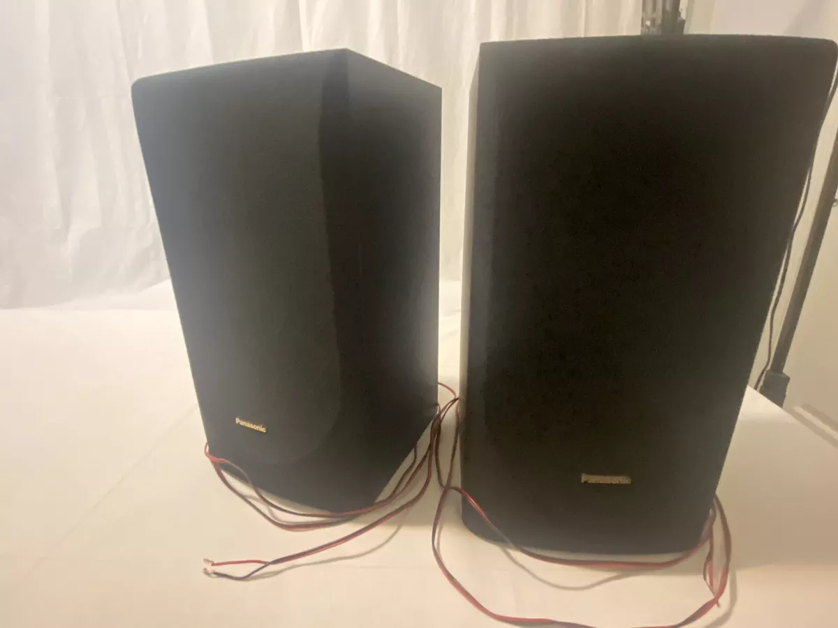 Panasonic bookshelf store speakers
