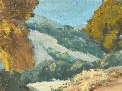 Oil Painting Canvas "Late Autumn Day" Amy L Walton 1975 CA Impressionist 18x24" - 第 10/22 張圖片
