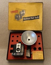 Vintage Kodak Brownie Hawkeye Flash Outfit Flasholder Camera Original Boxes