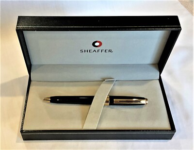 New Sheaffer Prelude BallPoint - Gloss Black with Gold Plate