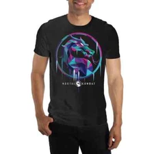 Mortal Kombat | Frozen Dragon | Men's T-Shirt | (M) Medium