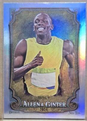 2024 Topps Allen & Ginter - Usain Bolt - Hotbox Foil - Jamaican Olympic Sprinter
