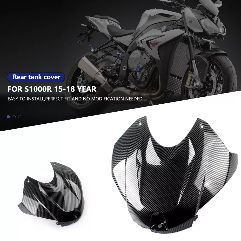 Fit BMW S1000RR 2015-2018 Carbon Fiber Front Fuel Tank Cover Guard Fairing