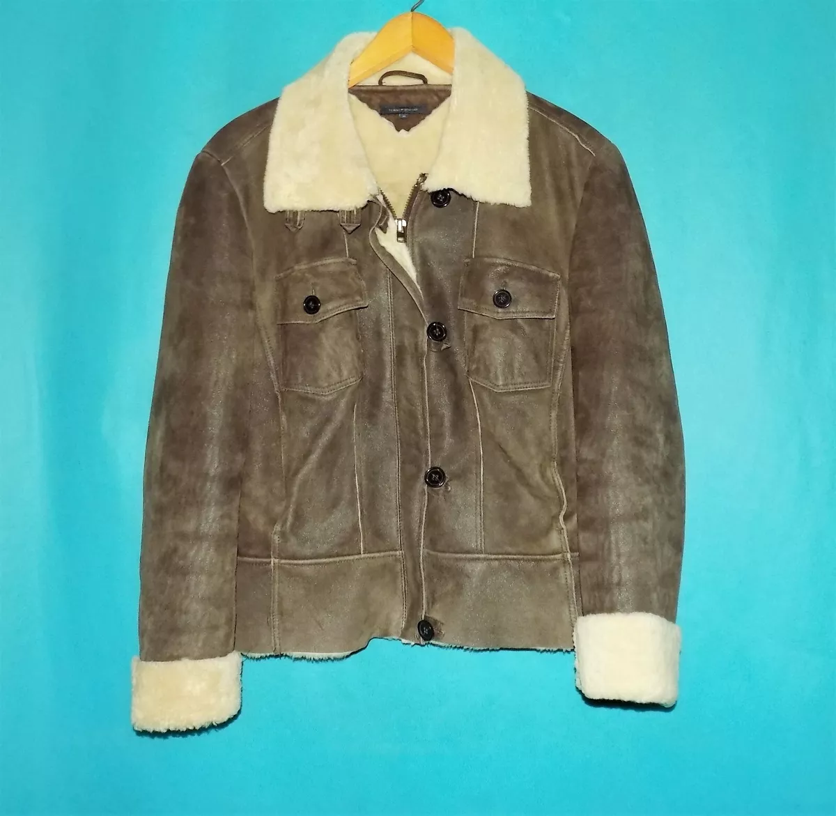 Blouson cuir tommy hilfiger new arrivals