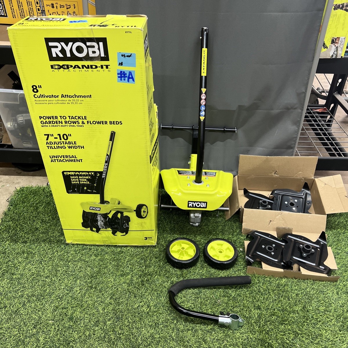 RYOBI RYTIL Expand-It Universal 8” Tiller String Trimmer Attachment