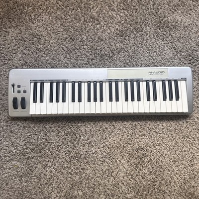 M-Audio Keystation 49e USB 49-Key MIDI Keyboard Controller Working No Cable