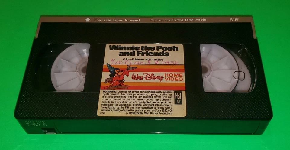 Lpt of 3 Vintage Disney VHS Winnie The Pooh And Friends | Minnie | Mary Poppins - Image 4 of 4