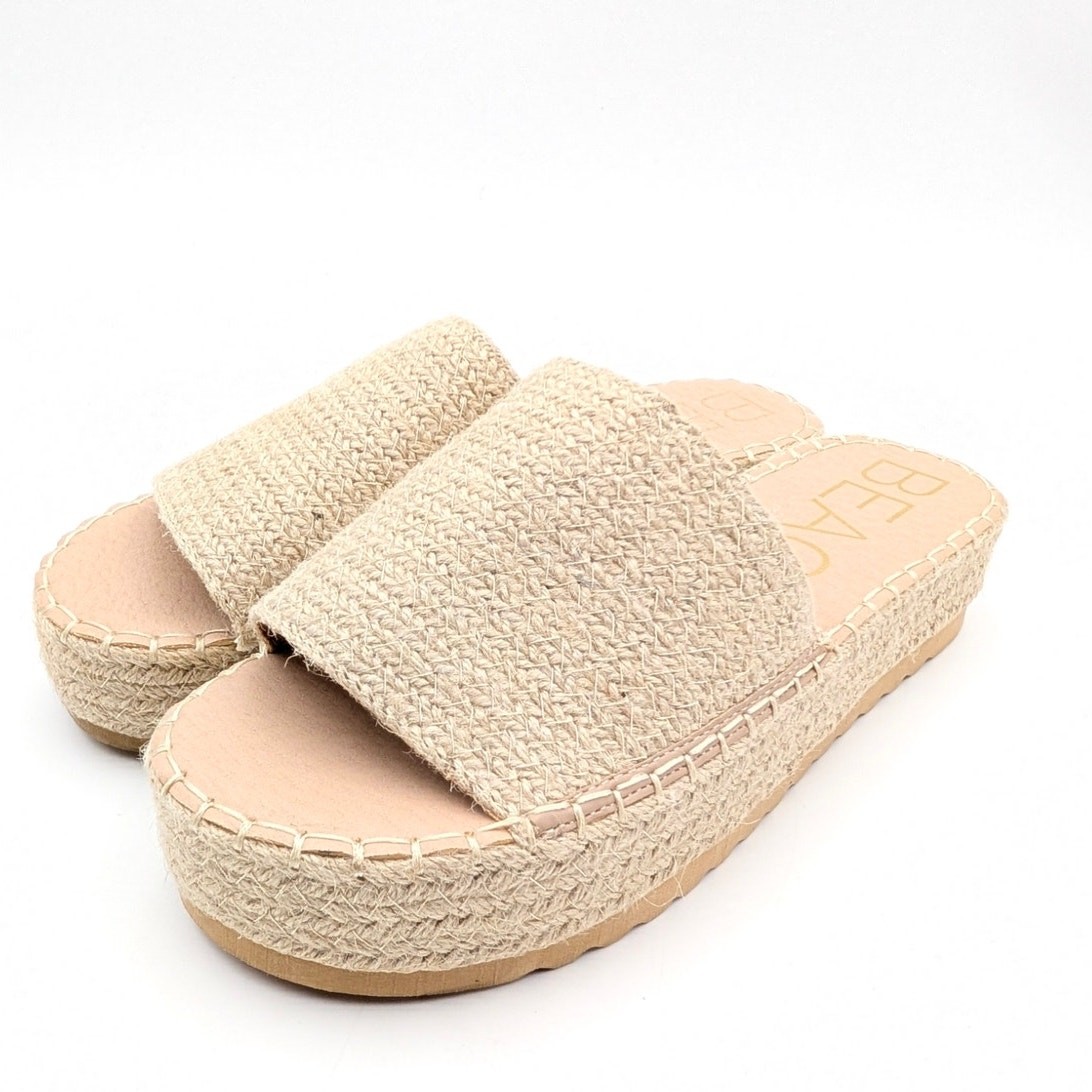 APL Beach by Matisse Del Mar sandali con plateau donna beige taglia US10M EU41