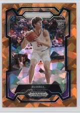 2024-25 Panini Prizm Draft Picks Orange Ice Prizm PJ Hall #55 03k9