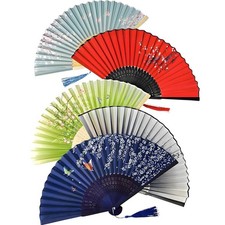 Stylish Folding Hand Fans, Foldable Line Dancing, Popping Hand Fan  Clap Fans