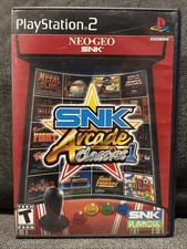 SNK Arcade Classics, Vol. 1 (Sony PlayStation 2, PS2, 2008) Tested, Very Good