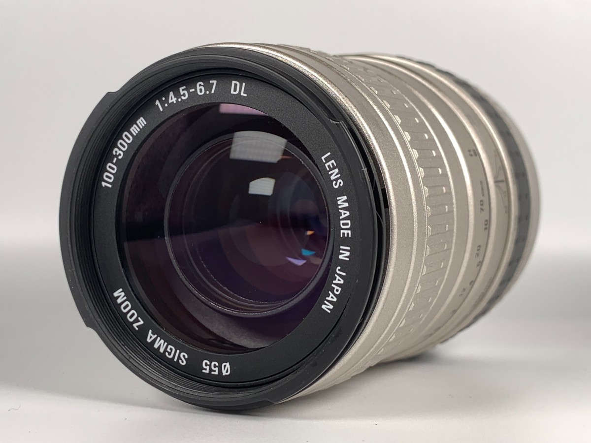 Sigma 100-300mm f4.5-6.7 DL AF Lens for Canon EF w Hood Japan | eBay