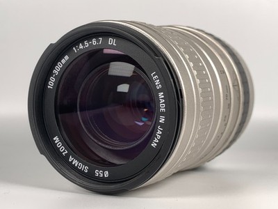 Sigma 100-300mm f4.5-6.7 DL AF Lens for Canon EF w Hood Japan | eBay